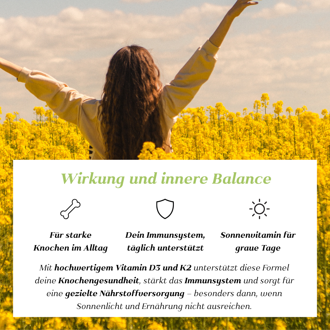 Sonnenkraft Vitamin D3 & K2