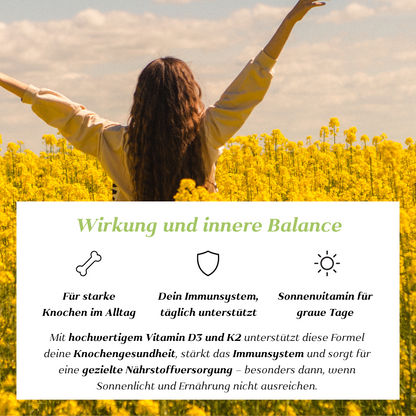 Sonnenkraft Vitamin D3 & K2